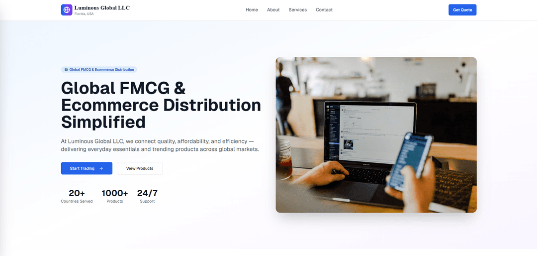 Luminous Global Website